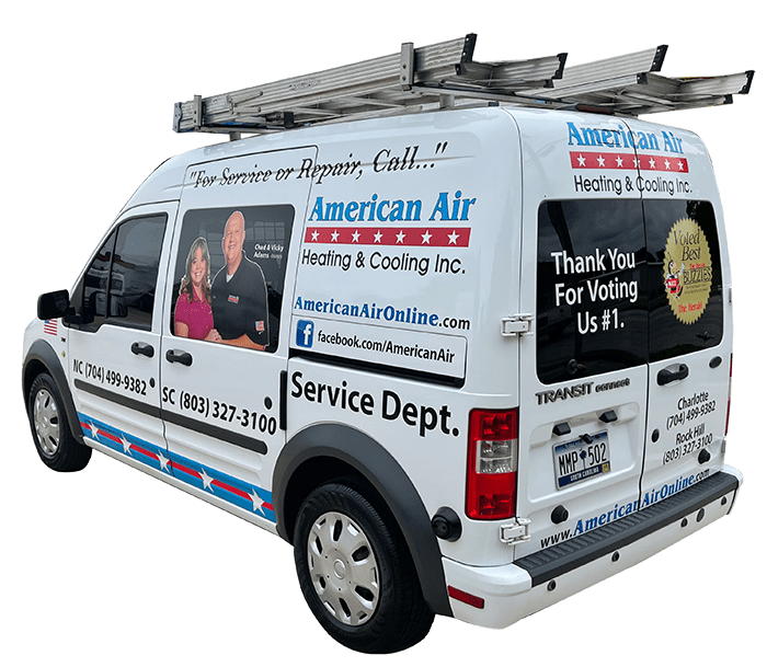 American Air Heating & Cooling | Rock Hill, SC | company van